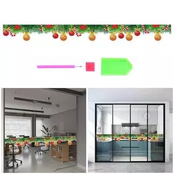 Наклейки с искусственными драгоценными камнями, блестящие стразы, 3D наклейки, самоклеящиеся, сделай сам, художественные ремесла, украшение на стену, окно, новогодний декор, наклейки