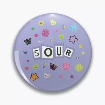 Наклейки с кислым названием, настраиваемые мягкие пуговицы, булавка для одежды, милый декор, шляпа, значок на воротнике, креативные ювелирные изделия из металла для женщин