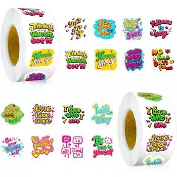 Наклейки с похвалой ученикам, мотивирующие наклейки для учителей для учеников начальной школы, наклейки с поощрением, наклейки с положительными буквами One Size