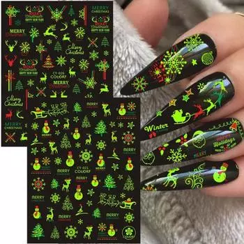 Наклейки Самоклеящиеся Экологически чистые Не выцветают 6