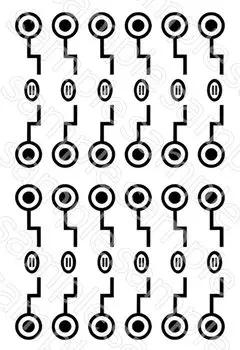 Наклейки-татуировки Дзюдзюцу Кайсен для культурного и тогэ-косплея, додзинси, мероприятий, костюмов, фестивалей, Хэллоуина! (Инумаки 2)