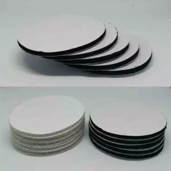 Наклейки в горошек, самоклеящиеся клейкие ленты, легко расставить точки, ПВХ-наклейки, ленты, подвесные швейные ленты 5pcs чёрный