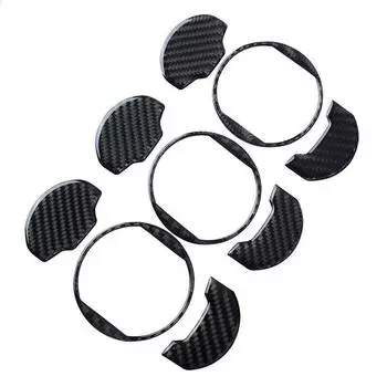 Наклейка на внутреннюю вентиляционную решетку из углеродного волокна для Ford Mustang 2015-20