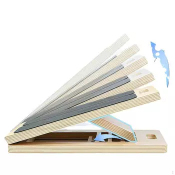 Наклонная доска для растяжки голени, складная противоскользящая поверхность, портативная растяжка