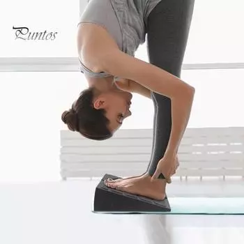 Наклонная доска для растяжки теленка EPP, 5 углов, регулируемая наклонная доска для мужчин и женщин, домашний тренажерный зал, физиотерапия, приседания, клин, тренировка мобильности, тренировка лодыжки, теленка чёрный