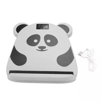 Наклонная доска с весами для тела, регулируемая, милая панда, перезаряжаемая через USB, растяжитель для голени и лодыжки