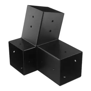 Наклонная крыша пергола кронштейны настенное крепление с фурнитурой для 4x4 дюймов крыльцо беседка домашний сад тень аксессуары и детали