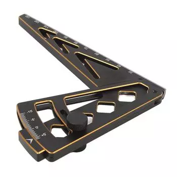 Наклонная линейка для радиоуправляемых машинок Многофункциональный измеритель высоты дорожного просвета Измеритель развала колес Многоугловой измерительный инструмент