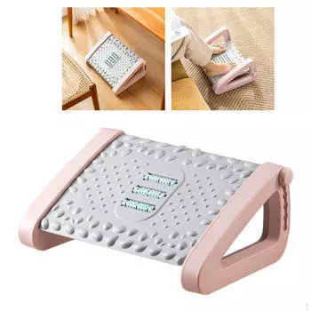 Наклонная подставка для ног эргономичный табурет для ног давление, массажная поверхность, для офиса, поддержка стола с 6