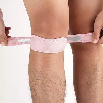 Наколенник амортизация надколенник ремень на колено защита от давления надколенник протектор спорт чёрный