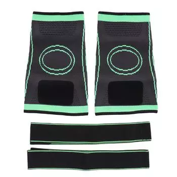 Наколенник для восстановления компрессии Регулируемый бандаж для поддержки колена Защитные накладки на колени L