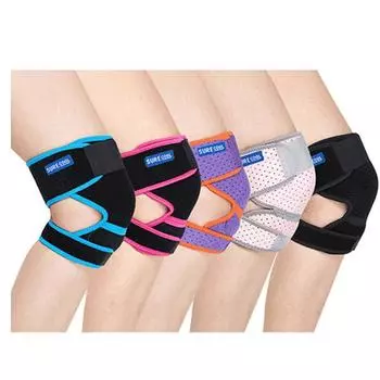 Наколенник для женщин и мужчин, разрыв мениска, наколенники больших размеров для облегчения боли в колене, артрит, компрессионная поддержка колена, боковые стабилизаторы синий