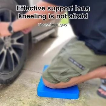 Наколенник из ЭВА, 4 см, очень толстый пенопласт, садовый наколенник для детской ванны, тренировка, йога, садоводство, наколенник, амортизирующий напольный коврик чёрный