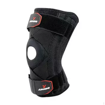 Наколенник компрессионный эластичный профессиональный бандаж поддержка для походов баскетбол M