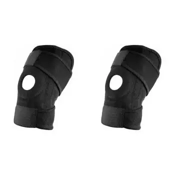 Наколенник Регулируемая поддержка колена Поддерживающий бандаж для облегчения боли в колене (К)