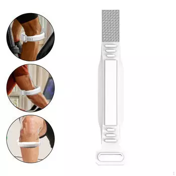 Наколенник с силиконовой повязкой на надколенник для занятий спортом и упражнений чёрный