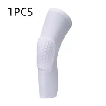 Наколенники для баскетбола, волейбола, поддержка из сотовой пены, компрессионный рукав для ног, наколенник, поддержка, спортивный наколенник, оборудование для фитнеса XXL