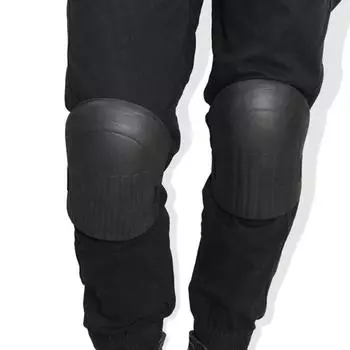 Наколенники для катания на коньках, садоводства, легкой портативной подушки, 1 пара one size чёрный