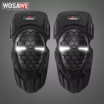 Наколенники для мотоциклов WOSAWE Защитная наколенница для мотокросса и гонок