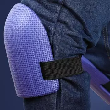 Наколенники для плитки, каменщика, мощения пола, цементных работ, защита колена, артефакт 20cm * 10cm * 5cm чёрный