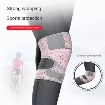 Наколенники для спин-байка для женщин, спортивная езда на велосипеде, ветрозащитная езда на велосипеде, липучка, защитный чехол на пояс коленной чашечки, теплый для женщин M