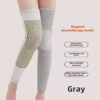 Наколенники из полыни: Плотная, теплая поддержка суставов для мужчин и женщин — защита от холода и тепловая терапия для всех сезонов M