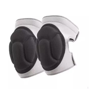 Наколенники Регулируемые противоударные сноубордические защитные рукава для волейбола и футбола Gray 33-40cm