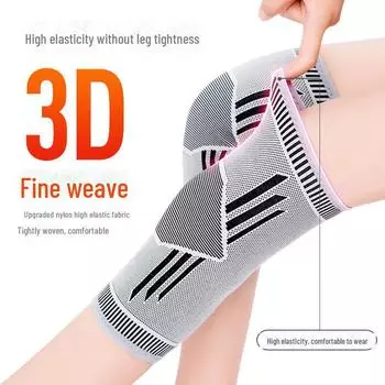 Наколенники с подогревом из графена для занятий спортом – теплые компрессионные лечебные рукава L (120-160 jin)