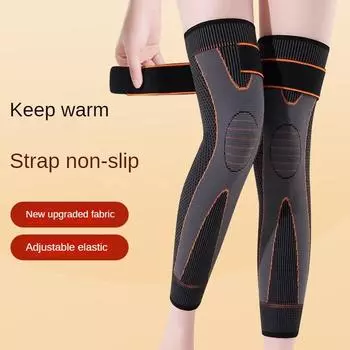 Наколенники с теплым ремешком, спортивное защитное снаряжение с подогревом из полыни, женские наколенники M