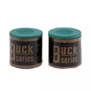 Наконечник для кия для снукера, бильярдный мел, аксессуар для стола, 1 коробка из 2 блоков, зеленый