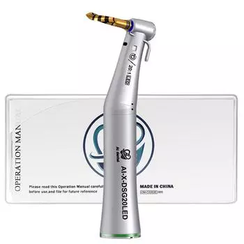 Наконечник для стоматологического имплантата AI-X-DSG20LED 20:1 контругловой разборный хирургический наконечник с автогенератором, светодиодный индикатор