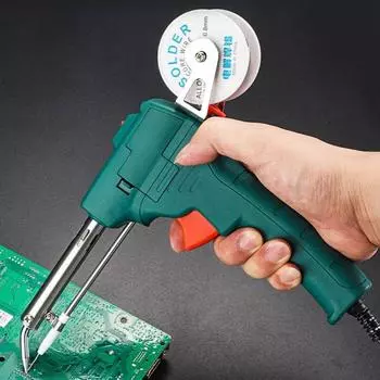 Наконечник из сплава + прочный пластик ABS автоматически отправляет жестяные инструменты 110 В/220 В внешний нагрев сварочные инструменты быстрого нагрева США/ЕС US