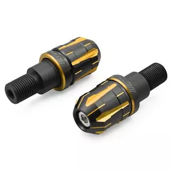 Наконечник руля мотоцикла Daytona PREMIUM ZONE для Yamaha TECHNO Gold 42614 (М16) золотой