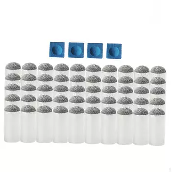 Наконечники для кия для бильярда, надеваются с 4 кубиками мела, портативные, 9mm