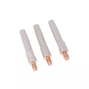 Наконечники для подачи сварочной проволоки с защитой от сварочного шлака Покрытое сопло сварочной горелки Расходные материалы для сварочного пистолета Mig Mag для специальных материалов A3