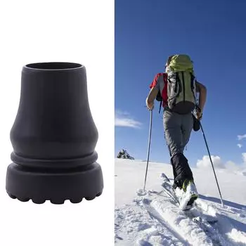 Наконечники для тростей для ходьбы, резиновые наконечники, сменные наконечники для тростей для ходьбы, защитный чехол для трости для ходьбы, противоскользящие наконечники 22