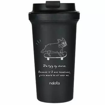 Nakota nakota moca Nakota Moca Cola Button Blur Capacity 400ml Capacity Pro Skater (Actual 390ml) Dog/Black