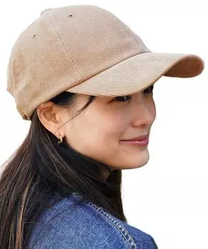 Nakota New Standard Corduroy Large Deep UV Cold Weather Solid Size Beige Cap, Size, Brim, Protection, Protection, Casual, Outdoor, Simple, Color, бежевый