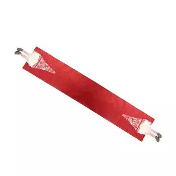 Накройте идеальный праздничный стол с помощью нашей красной рождественской дорожки. Добавьте элегантности вашим встречам (118 символов) красный