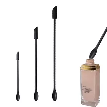 nalaina Шпатель косметический силиконовый шпатель для косметических кондитерских изделий дорожные принадлежности [набор 3] Шпатель, инструмент, кулинария, косметика, крем, сделай сам,