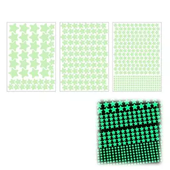 nalaina Светящаяся наклейка Наклейка на стену Светящаяся звезда Флуоресцентная наклейка Светящиеся обои Светящаяся наклейка Милое украшение комнаты Спальня День рождения