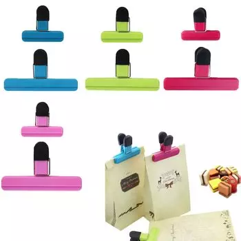 nalaina Зажим для сумки, уплотнительный зажим (Набор из 8) Запечатывающий зажим, Хранение продуктов, Запечатывание пакетов, Влагостойкий, Сохранение свежести, Для кухни, Прочный, Повторяющийся
