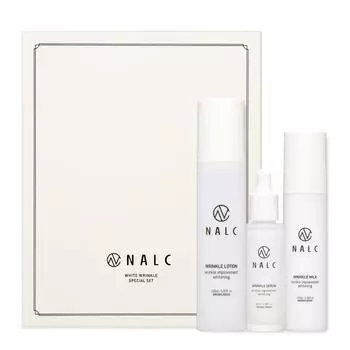 NALC Gift Set Toner Emulsion Serum Niacinamide Wrinkle Improvement Whitening White