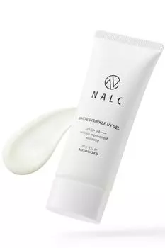 NALC Отбеливающий солнцезащитный гель для улучшения состояния кожи с морщинами, для чувствительной кожи, 60 г [Солнцезащитный крем с ниацинамидом] Против пятен SPF50+ PA++++ Квази-лекарство