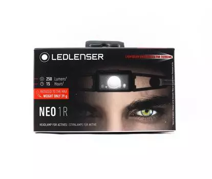 Налобный фонарь Ledlenser NEO1R 250 люмен 80 м IP67 39 г перезаряжаемый серый (9957)