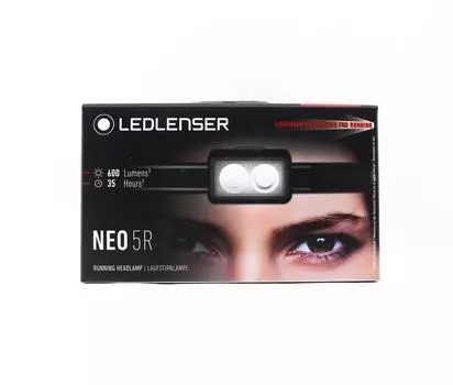 Налобный фонарь Ledlenser NEO5R 600 люмен 100 м IP54 104 г перезаряжаемый серый (4136)