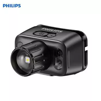 Налобный фонарь Philips с датчиком движения PHPSFL3183RH чёрный
