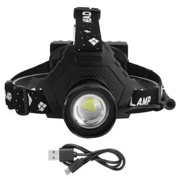 Налобный фонарь Strong Light XHP70 с USB-зарядкой и телескопическим зумом для рыбалки, наружное освещение