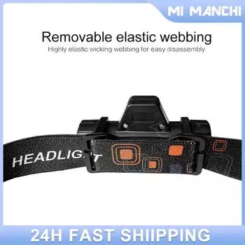 Налобный фонарь водонепроницаемый 800 мАч кемпинговый налобный фонарь кемпинговое снаряжение налобный фонарь магниты налобный фонарь свет аксессуар фонарик