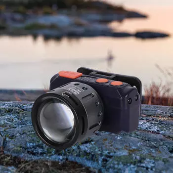 Налобный светодиодный фонарь водонепроницаемый легкий налобный фонарь яркий беговой кемпинг